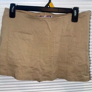 Urban Outfitters Tan Mini Skort